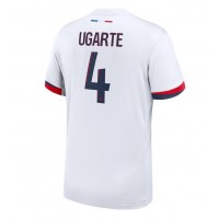 Paris Saint-Germain Manuel Ugarte #4 Bortatröja 2024-25 Korta ärmar